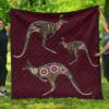 Australia  Aboriginal 5Th Premium Quilt A7  Quilt